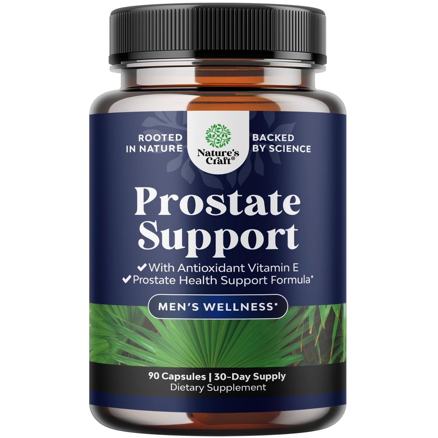 Herbal Prostate Supplement for Men - Pygeum & Saw Palmetto with Beta Sitosterol (90 Capsules) Urinary Tract Support