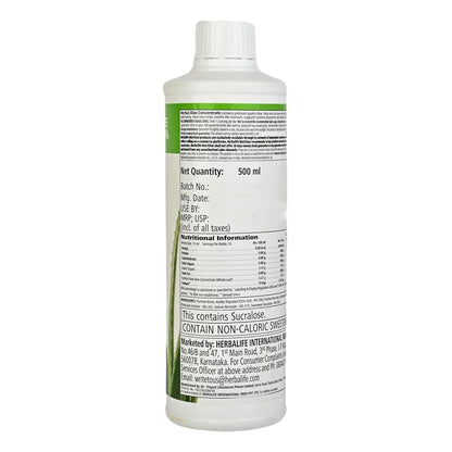 Herbalife Herbal Aloe Concentrate – Cranberry Flavor, 16 oz, Gluten-Free, 0 Calories, 0 Sugar