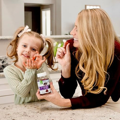 HERBION Elderberry Gummies with Vitamin C & Zinc | Immune Support, Gluten-Free & Gelatin-Free, 60 Gummies (USA Made)