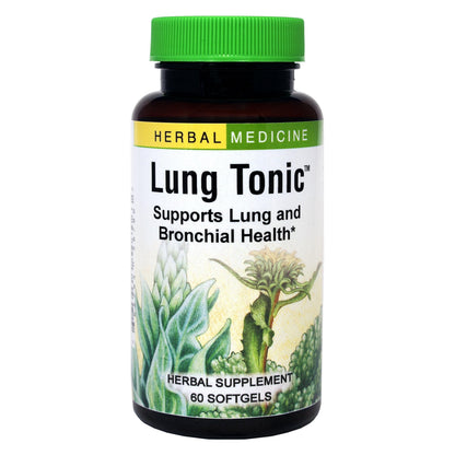 Herbs Etc. Lung Tonic - Lung & Respiratory Support - 60 Softgels