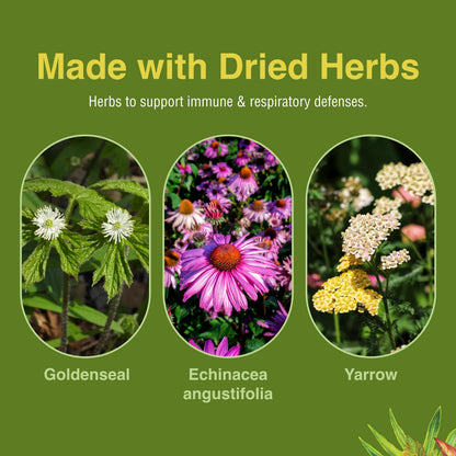 Herbs Etc. Peak Defense – Immune Support & Respiratory Health | Gluten-Free, 60 Softgels