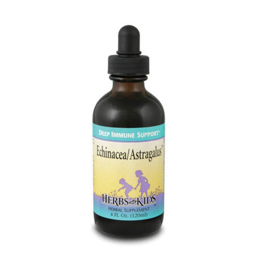 Herbs for Kids Echinacea/Astragalus (4oz) - Alcohol-Free Immune Support