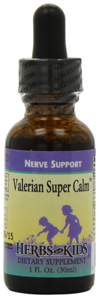 Herbs For Kids Valerian Super Calm (1oz) - Calming Herbal Drops
