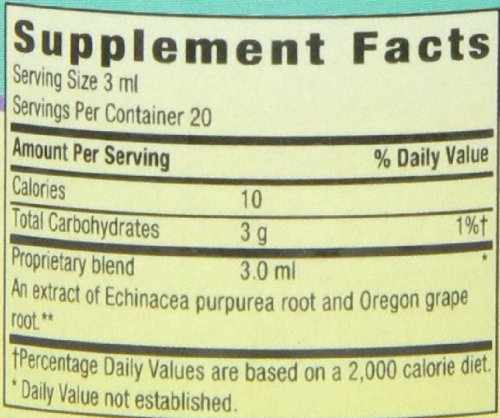 Herbs for Kids Echinacea/Goldenroot (BlackBerry, 2oz) – Immune Support