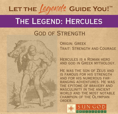 Hercules Muscle Ease Organic Herbal Tincture - MUSCLE CALMING