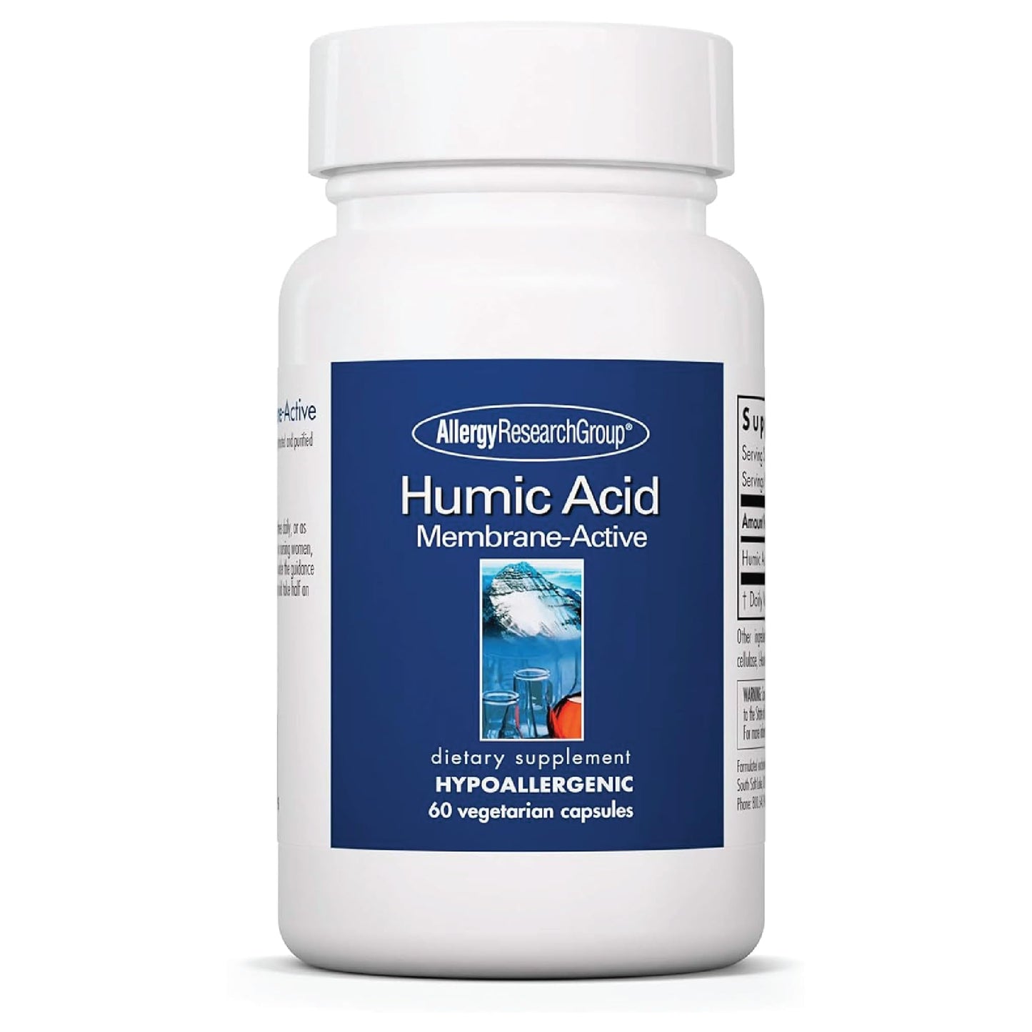 Allergy Research Group Humic Acid Supplement - Immune Support | 750 mg Humic Minerals | 60 Count