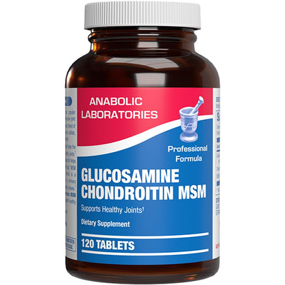 High Absorption Glucosamine Chondroitin MSM – 120 Servings | USA Made