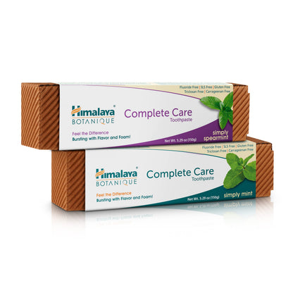 Himalaya Botanique Complete Care Toothpaste – Herbal Mint, Fluoride Free, 5.29 oz