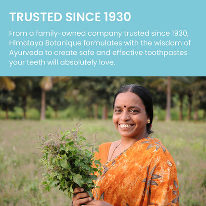 Himalaya Botanique Complete Care Toothpaste – Simply Spearmint, Plaque Reduction, 5.29 oz, 4 Pack