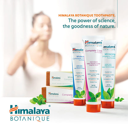 Himalaya Botanique Complete Care Toothpaste – Spearmint, Fluoride Free, SLS Free