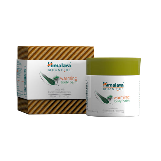 Himalaya Botanique Warming Body Balm for Relaxation – Long-Lasting Comfort 1.76 oz