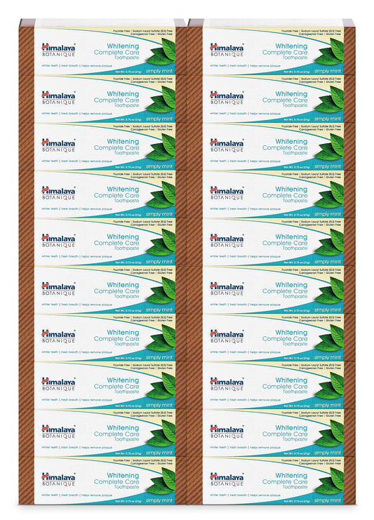 Himalaya Botanique Whitening Complete Care Toothpaste – 20 Pack