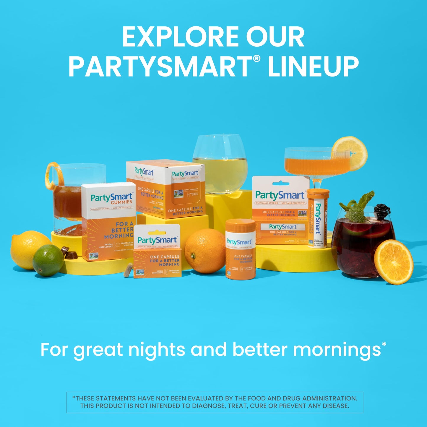 Himalaya PartySmart | 10 Capsules for a Smoother Morning After Drinking – Plant-Based, Vegan, Gluten Free