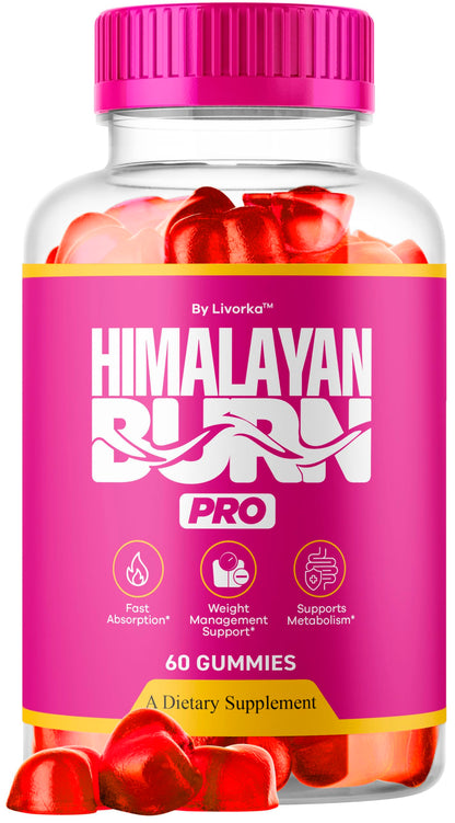 Himalayan Burn Pro Gummies – All-Natural Wellness, 60 Gummies