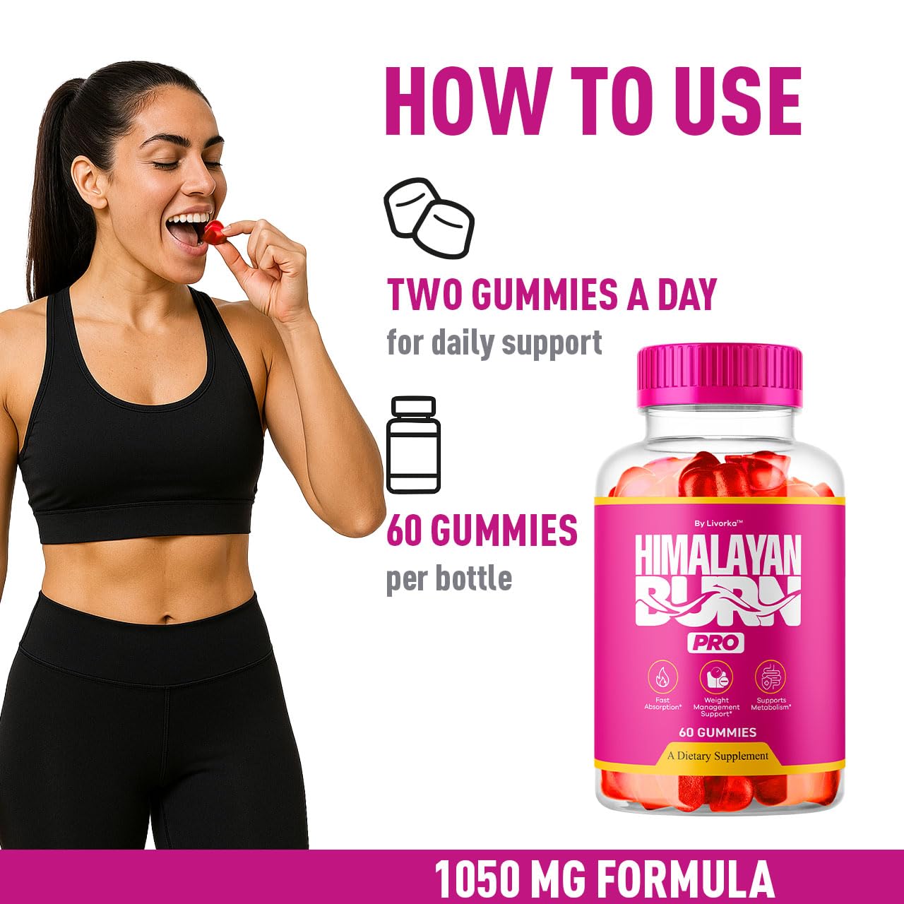 Himalayan Burn Pro Gummies – All-Natural Wellness, 60 Gummies