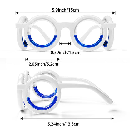 Hion Motion Sickness Glasses - Ultra-Light, No-Lens Liquid Glasses for Cars, Boats & Planes