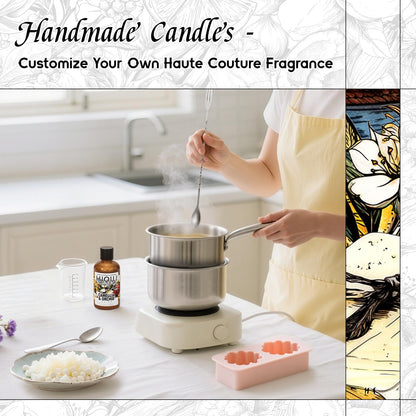 HIQILI Camellia & Orchid Fragrance Oil – 1 Fl Oz for Candle, Soap, Perfume, Shampoo & Body Lotion