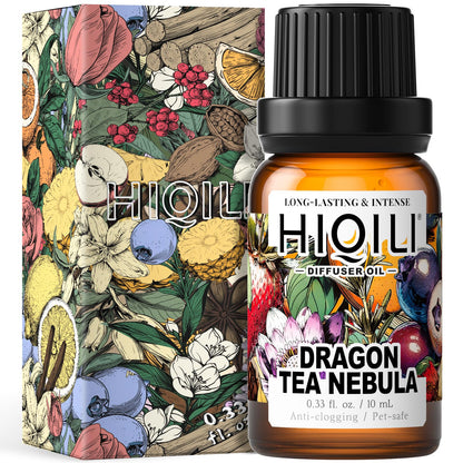 HIQILI Dragon Tea Nebula Diffuser Oil — Humidifiers & Aromatherapy (0.34 oz)