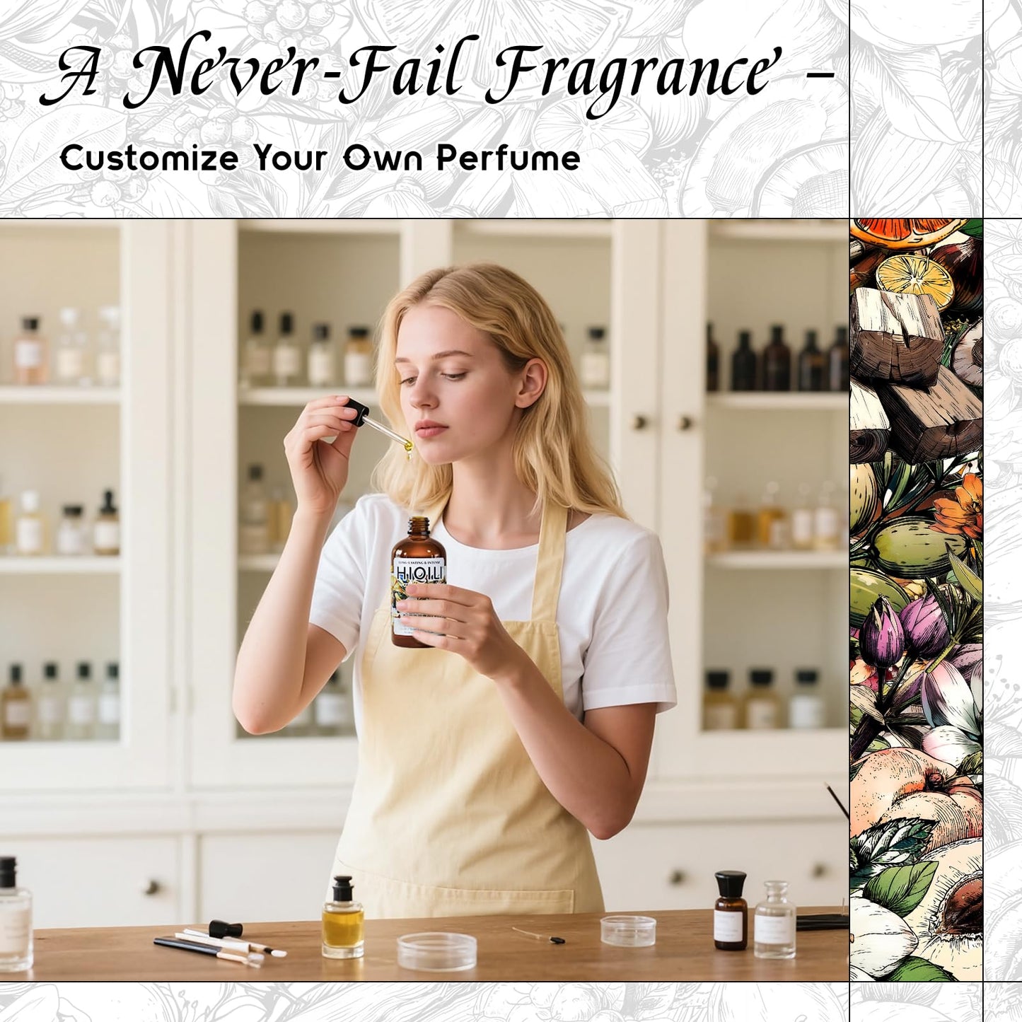 HIQILI Pear & Freesia Fragrance Oil – 5.07 Fl Oz for Candle, Soap & Perfume