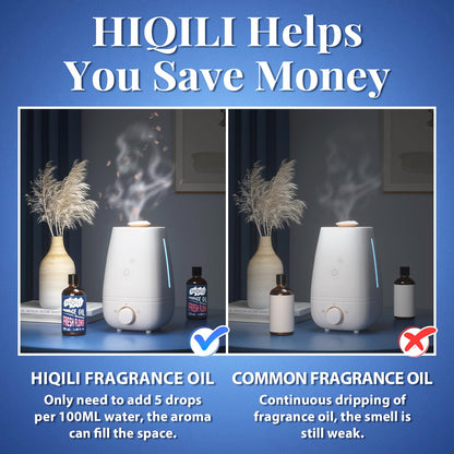 HIQILI Fresh Flower Essential Oil 100ml – Floral Fragrance for Diffusers & Candles