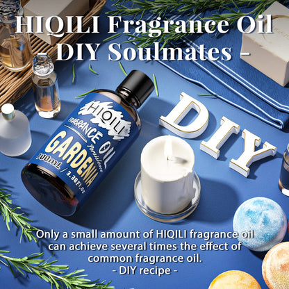 HIQILI Gardenia Fragrance Oil 100ml – Candle Making & Diffuser Scent
