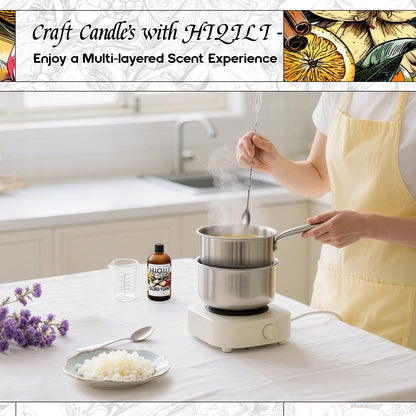HIQILI Gilded Ylang Fragrance Oil – J'Adore Inspired for Candles, Diffusers & DIY Perfume