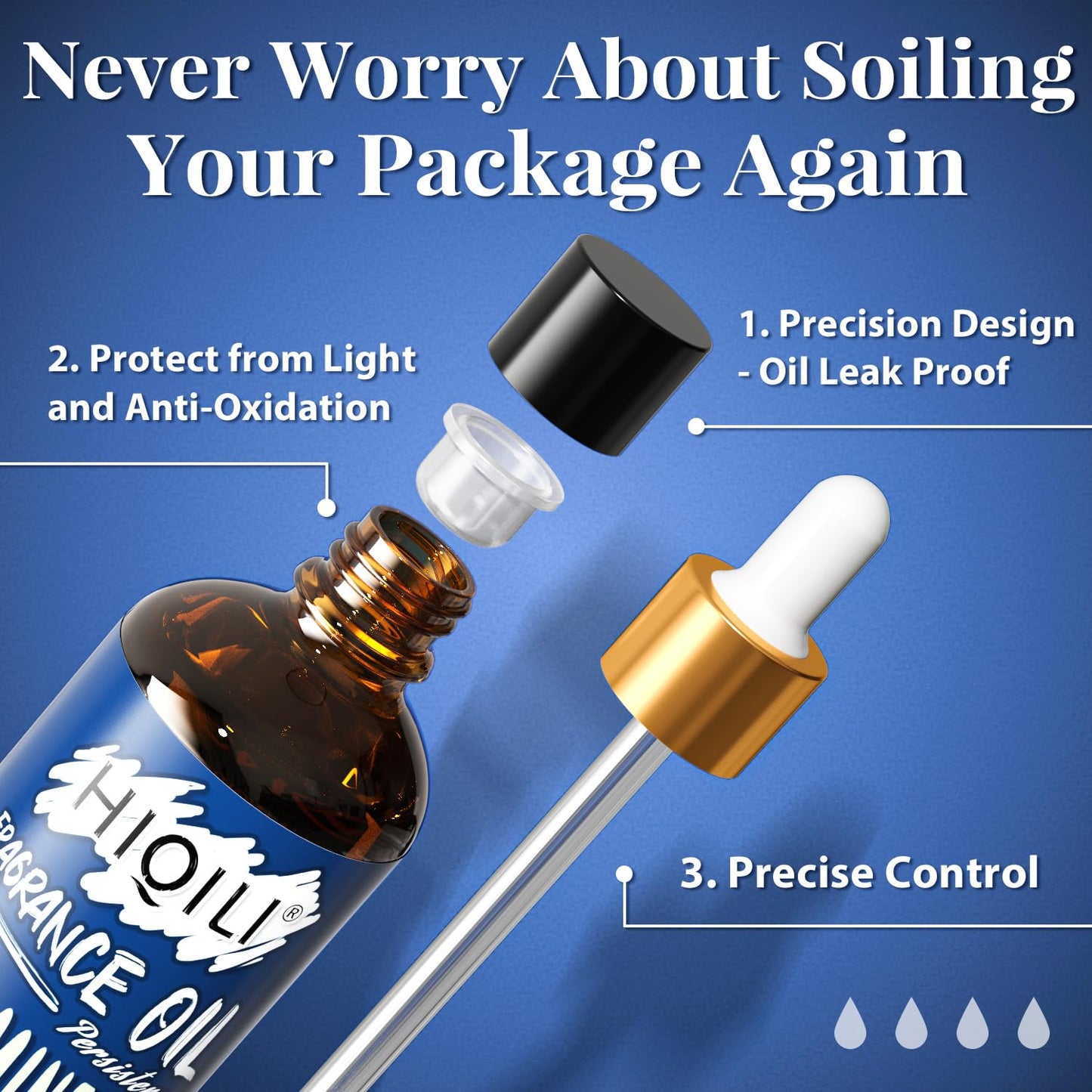 HIQILI Jasmine Tea Essential Oil 100ml | Fragrance Oil for Diffusers, Candles & Soap