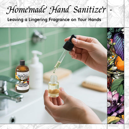 HIQILI Lavender Sanctuary Fragrance Oil for Diffuser, Candle & Soap Making – 5.07 fl oz