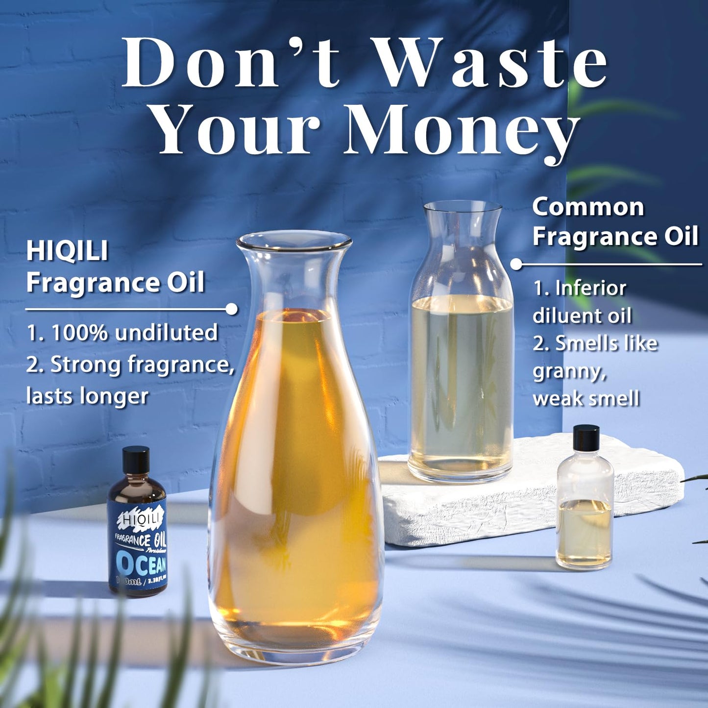 HIQILI Ocean Essential Oil 100ml – Fresh Ocean Fragrance for Diffusers