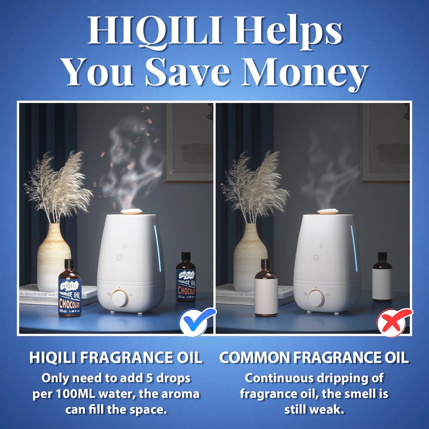 HIQILI Yogurt Fragrance Oil - Gourmand Scents for Diffusers, Candles & Soaps | 3.38 Fl Oz