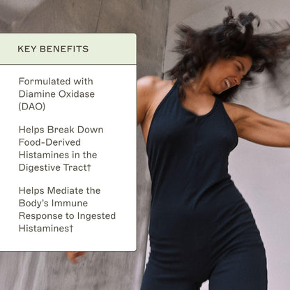 Amy Myers MD Histazyme DAO Enzyme Supplement – Digestive Support for Histamine Sensitivity, 60 Capsules