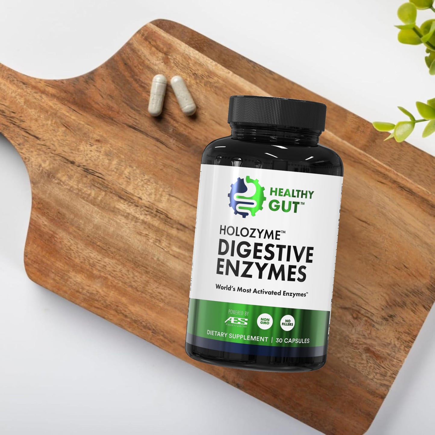 Healthy Gut HoloZyme Max Strength Digestive Enzymes – 15 Servings