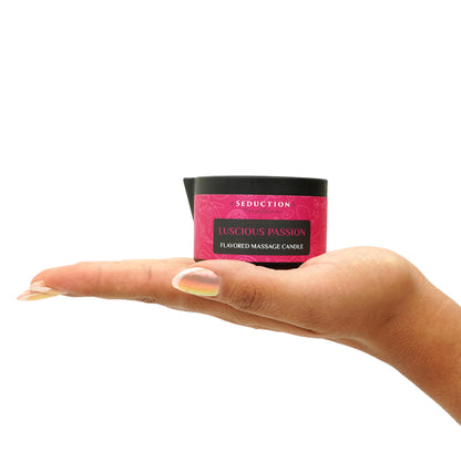 Tropical Scented Massage Oil Candle – Vegan Full Body Massage & Home Spa