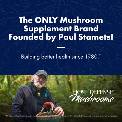 Host Defense Lion's Mane Powder - Brain Health & Focus Support - 7 oz (133 Servings)*