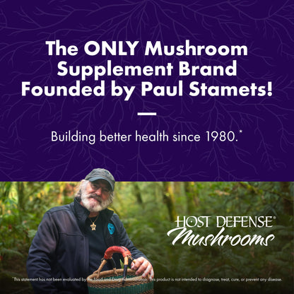 Host Defense MyCommunity Extract - 17-Species Mushroom Blend for Immune Support (2 fl oz)