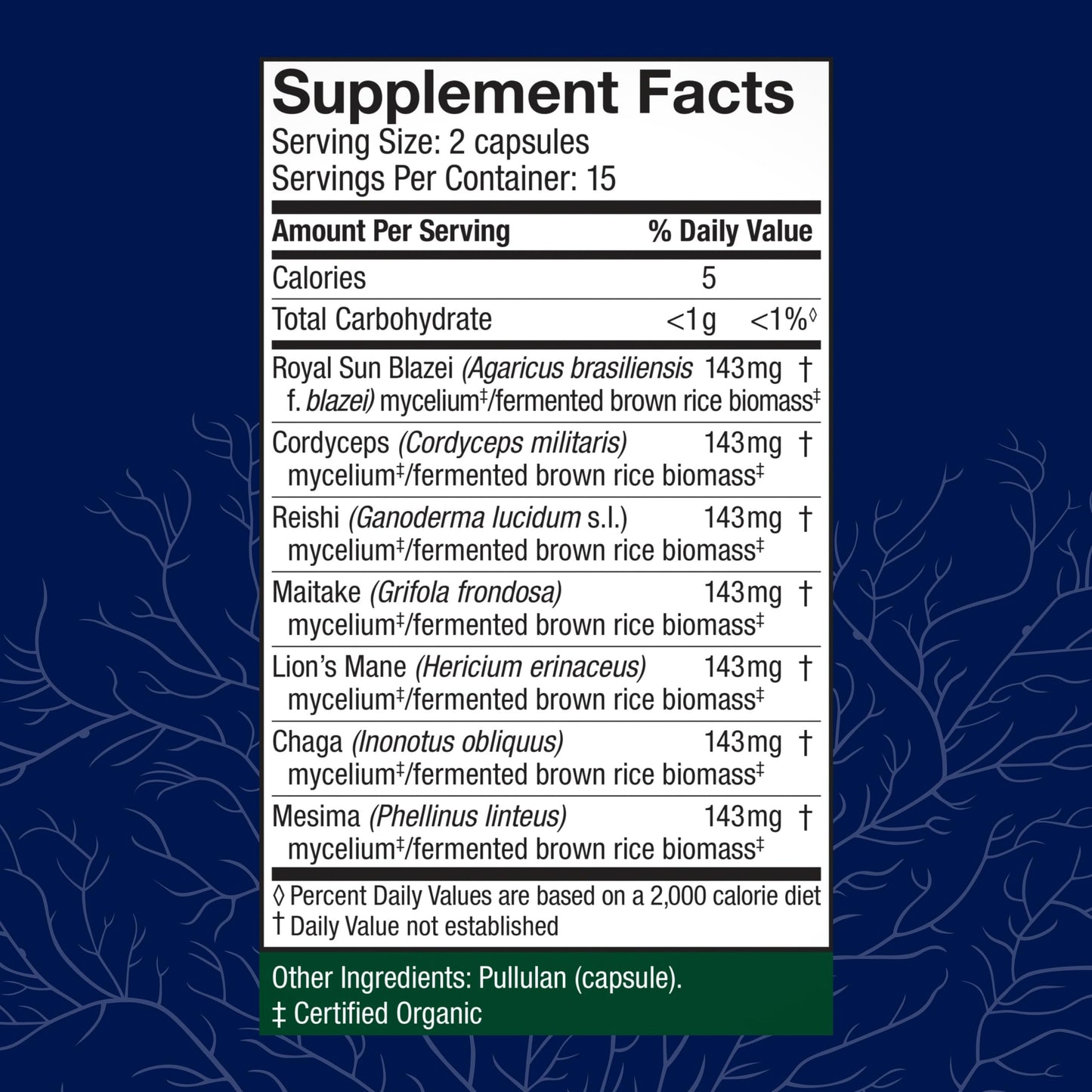 Host Defense Stamets 7-7 Species Blend - Immune Support (30 Capsules)