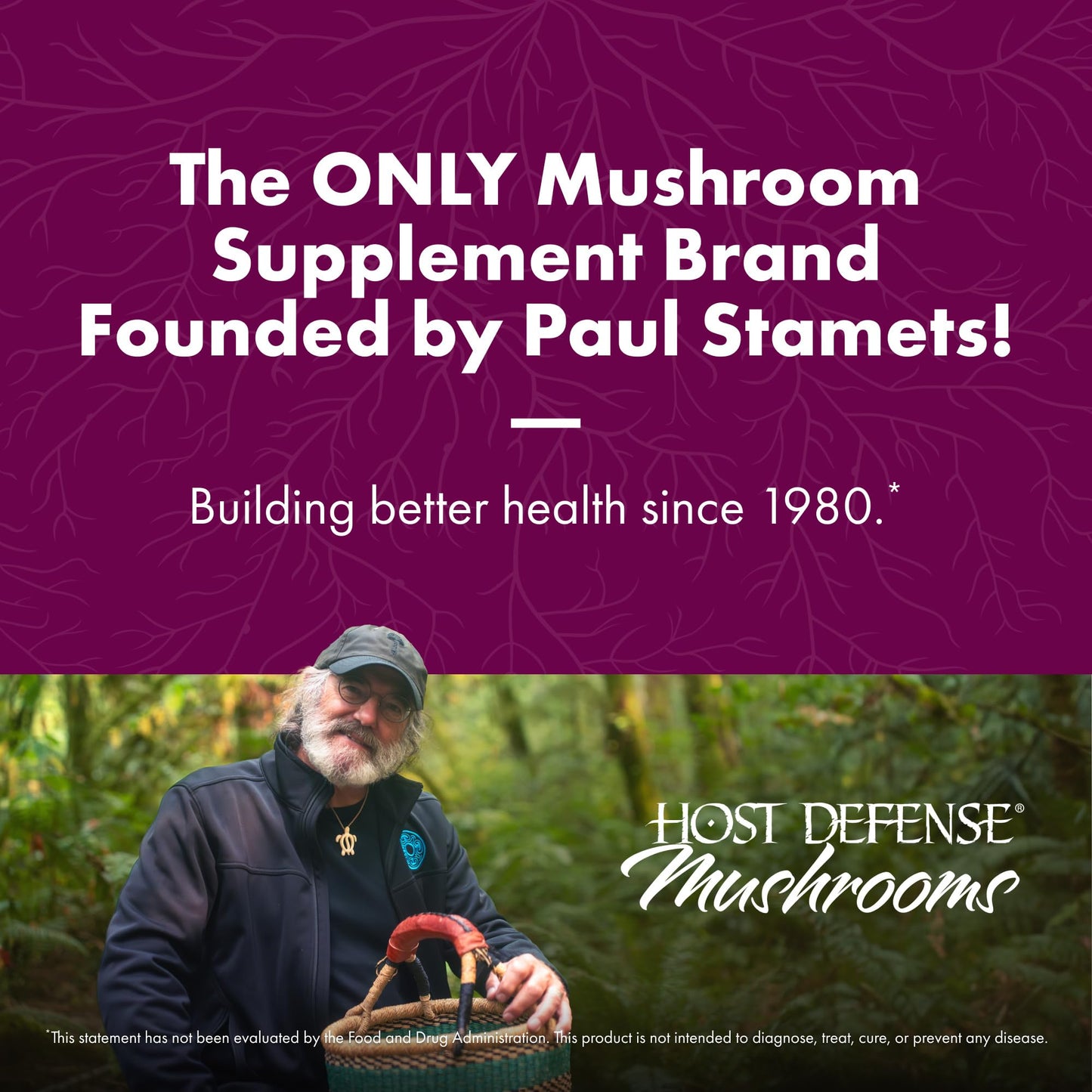 Host Defense Turkey Tail Capsules – Digestive Health & Immune Support | 60 Capsules