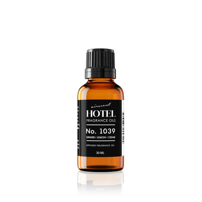 Hotel Diffuser Oil No. 1039 – Nobu Hotel Inspired Ginger Lemon Cedar (30 mL)
