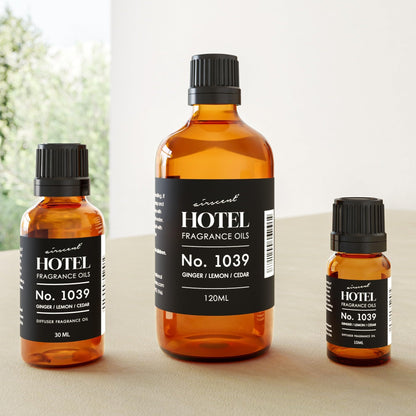 Hotel Diffuser Oil No. 1039 – Nobu Hotel Inspired Ginger Lemon Cedar (30 mL)
