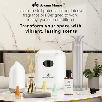 Hotel Diffuser Oil – Mandarin Spring Essential Oils for Scent Diffuser | Tangerine, Lime, Gardenia