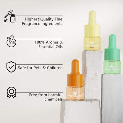 Hotel Fragrance Diffuser Oil Gift Set – 18 Essential Oils | Luxury Hotel Notes
