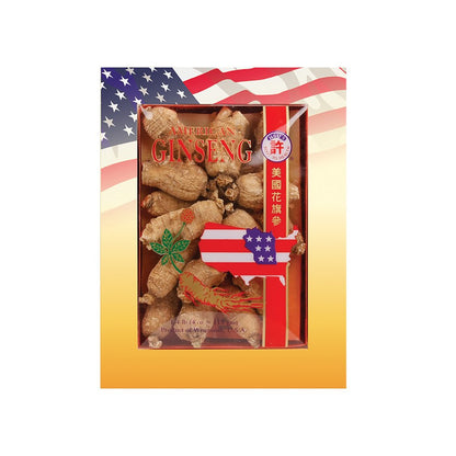 Hsu's Ginseng SKU 111-4 – American Ginseng (Marathon County, WI) 4oz Box | 许氏花旗参