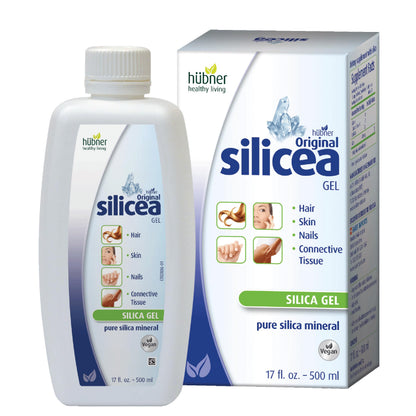 Hubner Original Silicea Gel 17 fl oz / 500 ml – No Additives or Preservatives | For Hair, Skin, Nails, and Connective Tissue