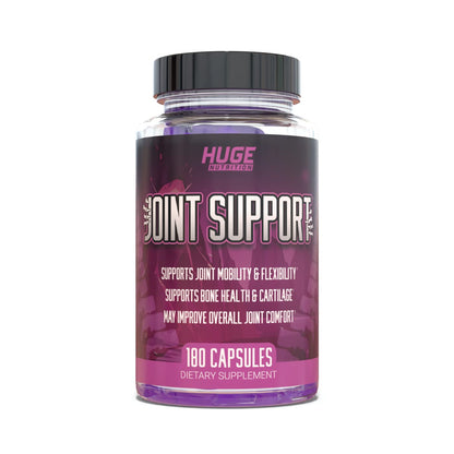 Huge Supplements Joint Support – Science-Backed Formula for Joint Comfort (Glucosamine, MSM, Chondroitin, Boswellia) – 30 Servings