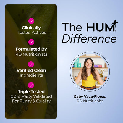 Hum Mighty Night: Nighttime Sleep Supplement for Skin | CoQ10, Valerian & Ferulic Acid | 60 Vegan Softgels