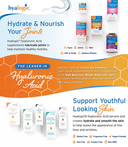 Hyalogic Resveratrol 30 Capsules – Joint Support with Grape Seed Extract