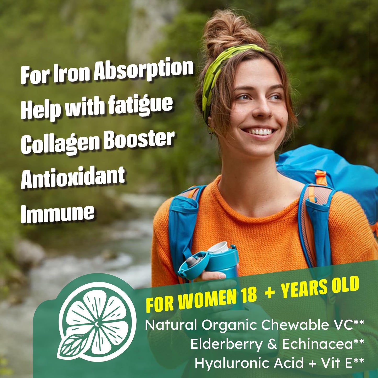 Liposomal Vitamin C 1000mg + D3 5000IU + Zinc Gummies – Immune Support, Beauty & Energy