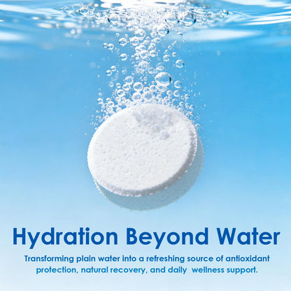 Hydrogen Water Tablets 16 PPM | 200mg Magnesium | Fast-Dissolving Drinking Water Tablets (60 Count)