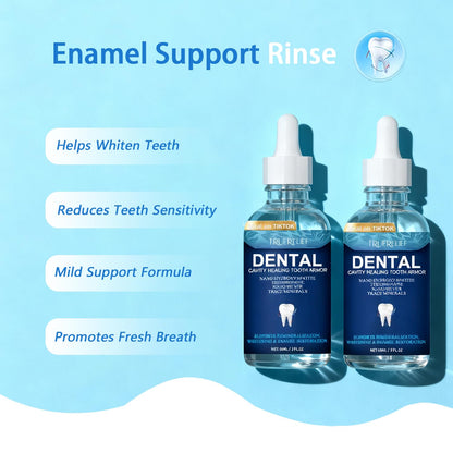 Cavity Healing Tooth Armor Liquid – Transparent Enamel Strengthening with Hydroxyapatite