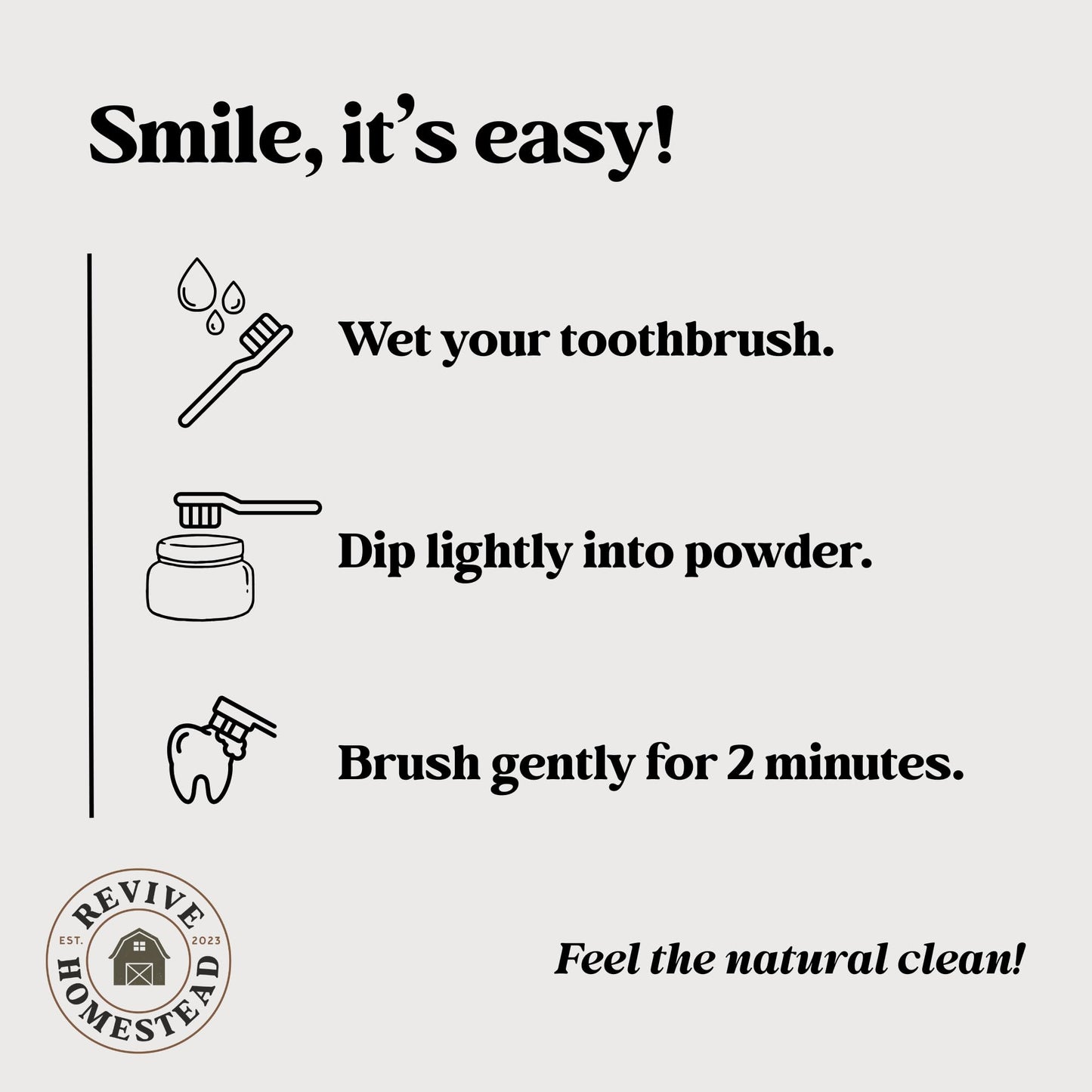 Hydroxyapatite Tooth Powder – Remineralizing, Fluoride-Free Whitening | All-Natural 2 oz Amber Jar with Xylitol (Orange)